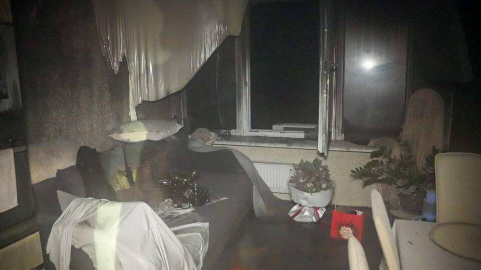 Один из ударов пришелся на многоквартирный дом