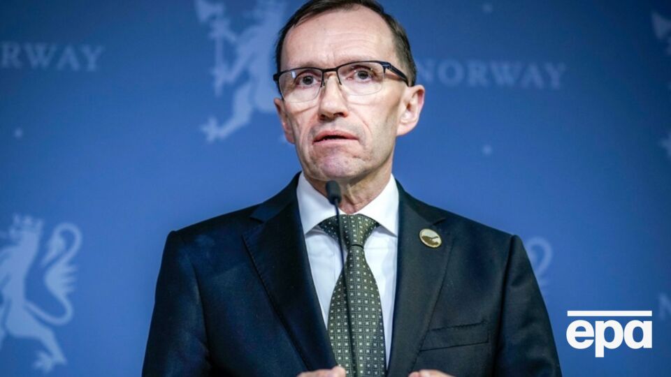 Эспен Барт Эйде прокомментировал решение правительства Норвегии