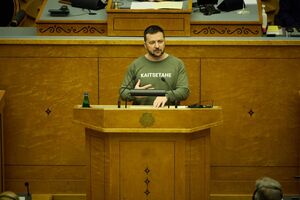 Зеленский 11 января выступил в Рийгикогу Эстонии