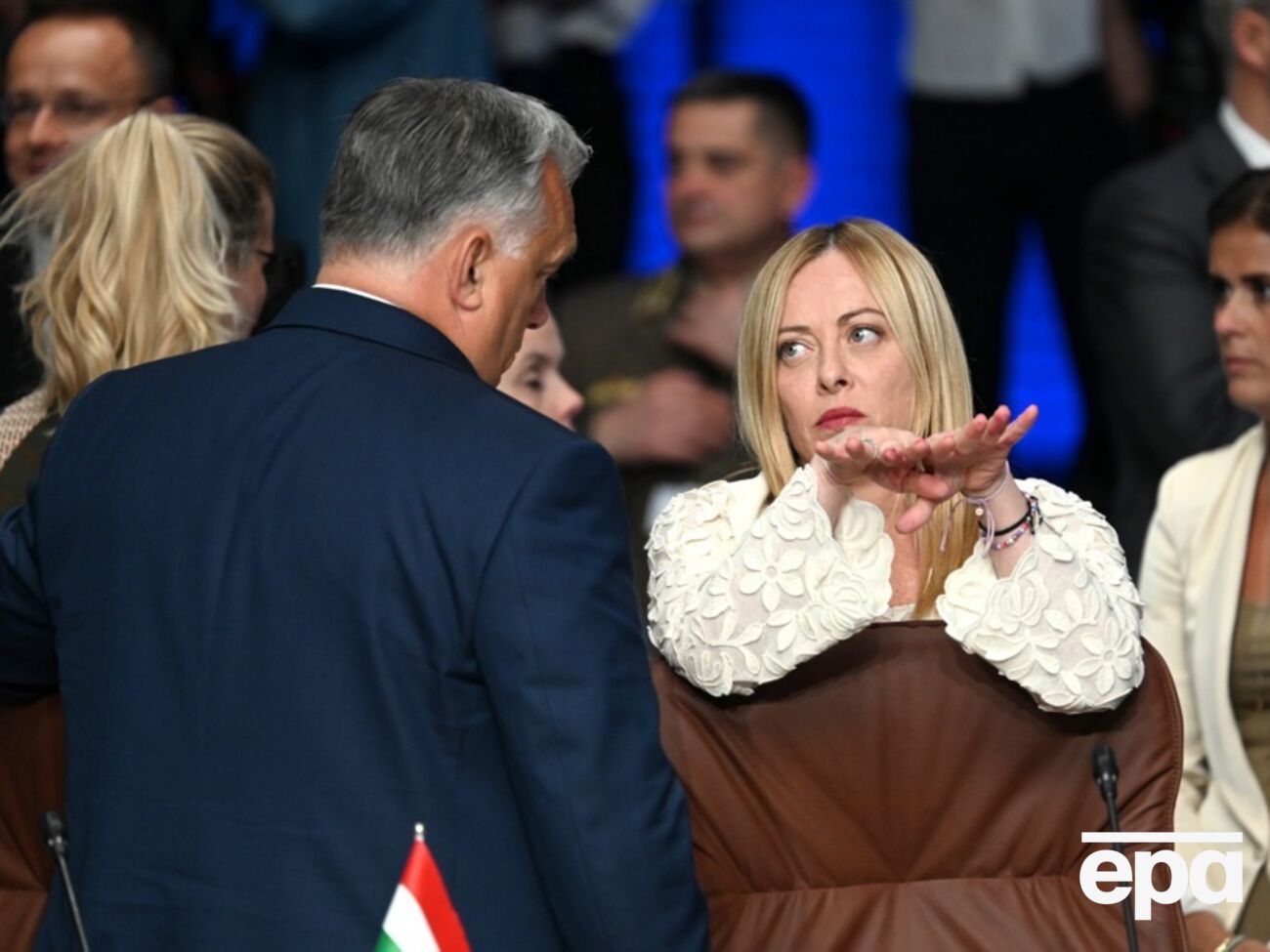 Мелоні пропонує партії Орбана "Фідес" увійти в об’єднання "Європейські консерватори та реформісти"