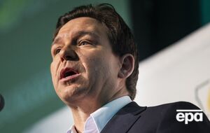 Десантіс заявив 10 січня, що влада США нібито "виплачувала пенсії українським пенсіонерам"