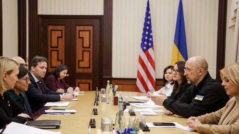 Американская делегация встретилась со Шмыгалем