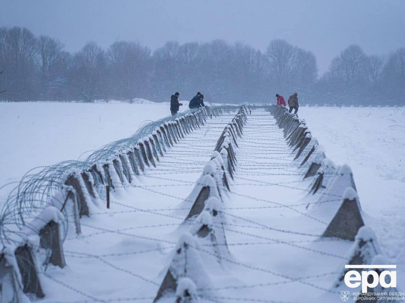 ВСУ усиливают укрепления в Черниговской области
