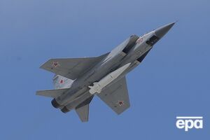 Зафіксовано зліт винищувача МіГ-31К з аеродрому Саваслейка