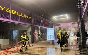 Возгорание произошло в детской комнате ТЦ