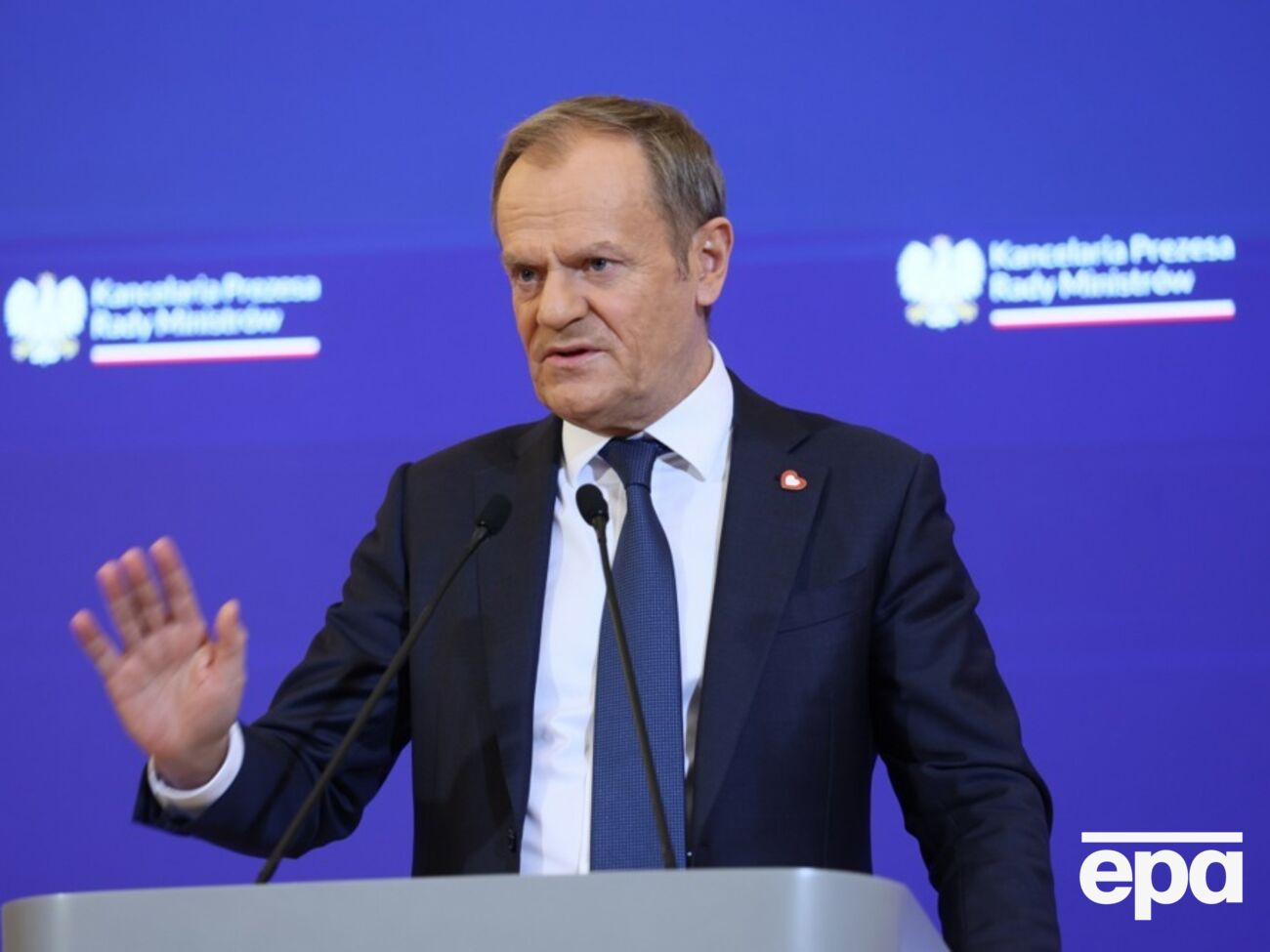 Туск подчеркнул, что Украина в войне с Россией нуждается в помощи Польши