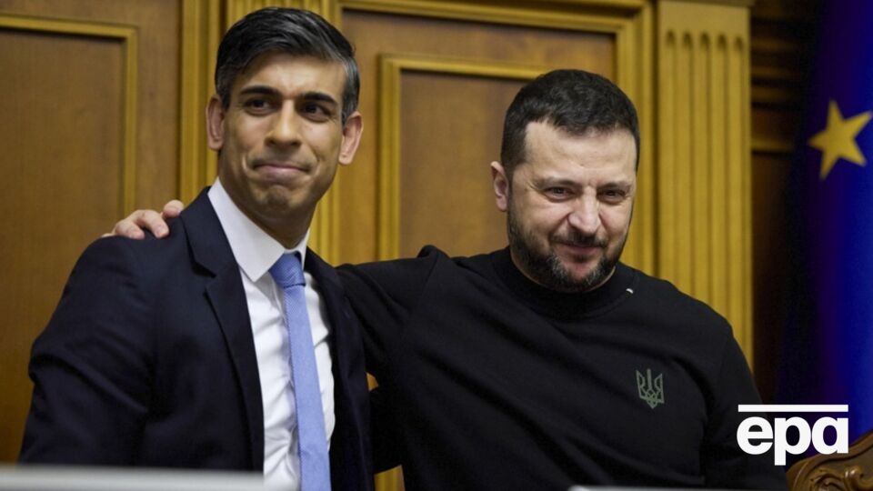 Зеленський прокоментував угоду, яку підписав із Сунаком