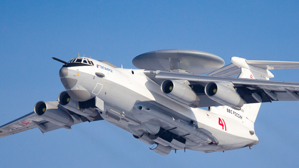 Літак окупантів ДРЛВ А-50 на базі Іл-76 збили над Азовським морем