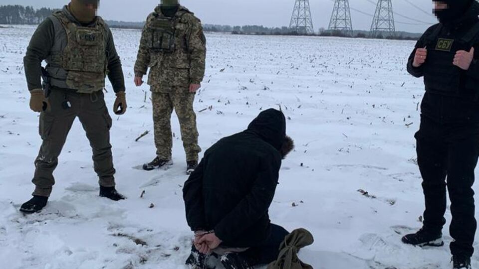 В СБУ отметили, что задержанный – гражданин Беларуси