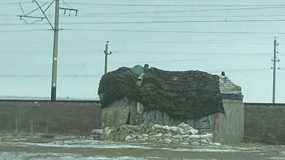 Оккупанты строят укрепления вокруг Евпатории