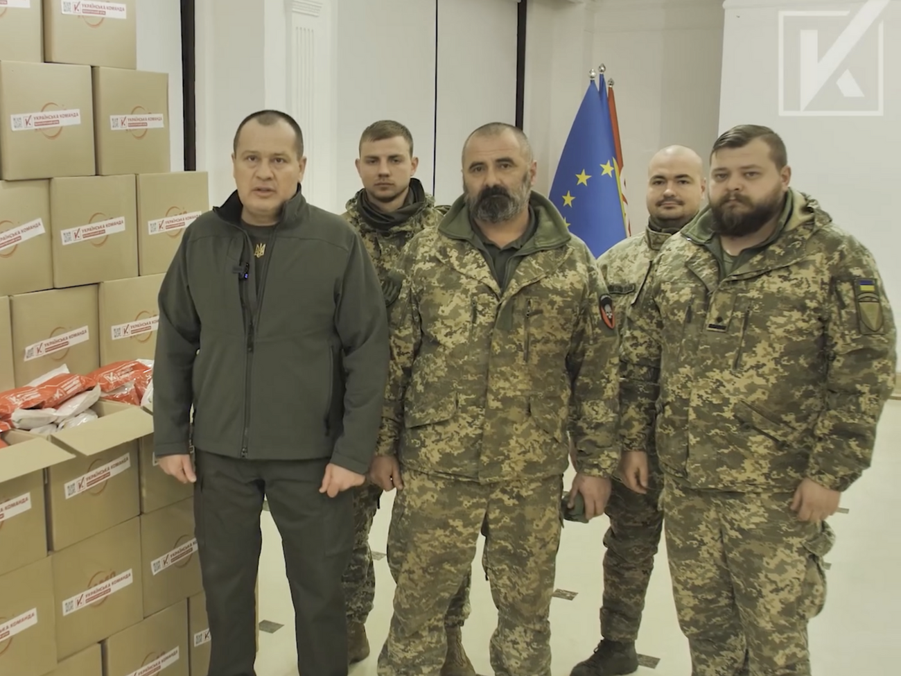 "Українська команда" завершила збір на теплі набори для захисників