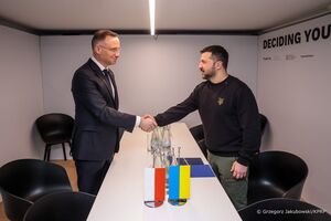 Зеленський і Дуда зустрілися у Давосі