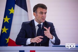 Макрон заявил, что европейцы должны обеспечить Украине возможность продолжать защищать себя от России