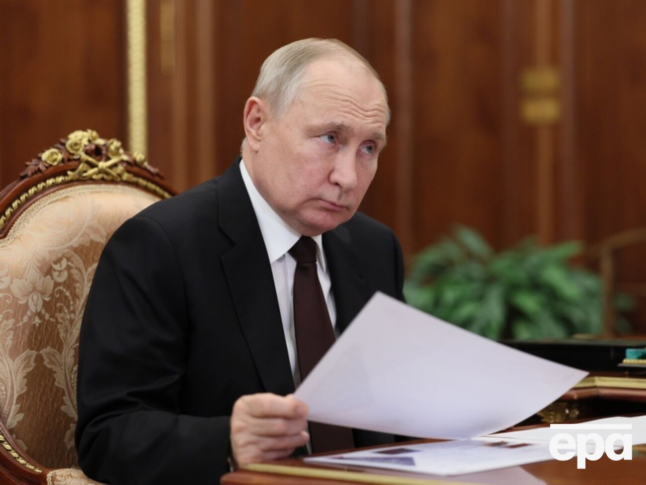 Путин заявил, что не собирается отдавать уже оккупированную к этому моменту в ходе войны украинскую территорию