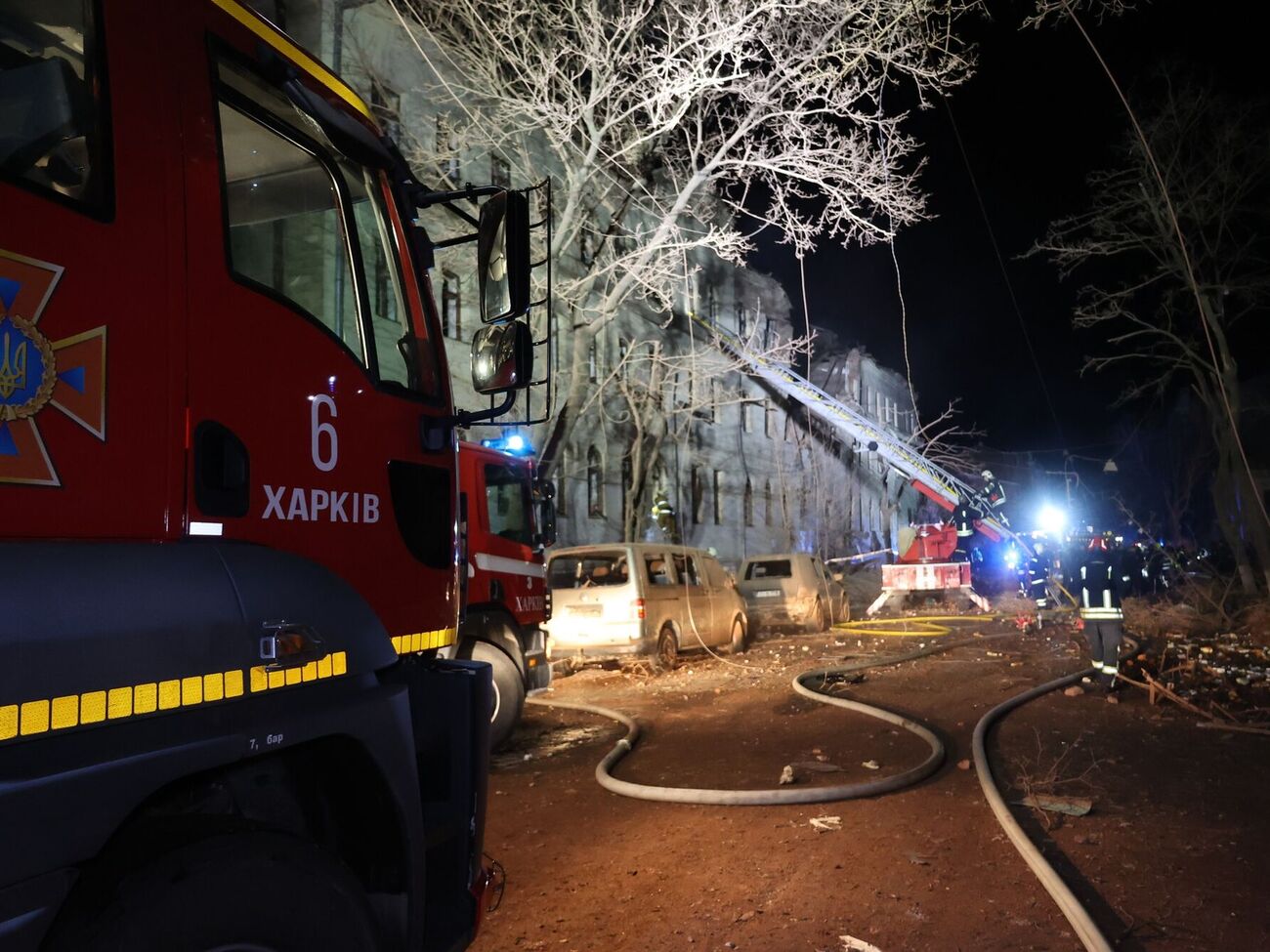 Ракети пошкодили 20 багатоквартирних будинків у Холодногірському районі Харкова