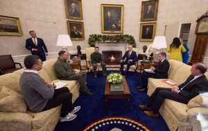 Встреча Зеленского, Ермака и Кулебы с Байденом состоялась в резиденции американского президента 21 декабря 2022 года