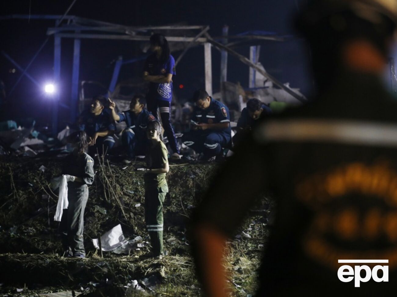 Здание полностью разрушено