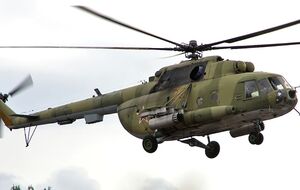 Российский Ми-8 аварийно сел в Брянской области