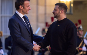 Зеленский и Макрон планируют встретиться в феврале в Киеве