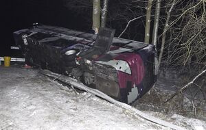 В аварии пострадал один человек