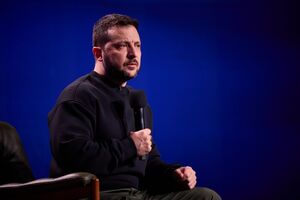 Путін усе ще хоче окупувати всю Україну, зазначив Зеленський (на фото)