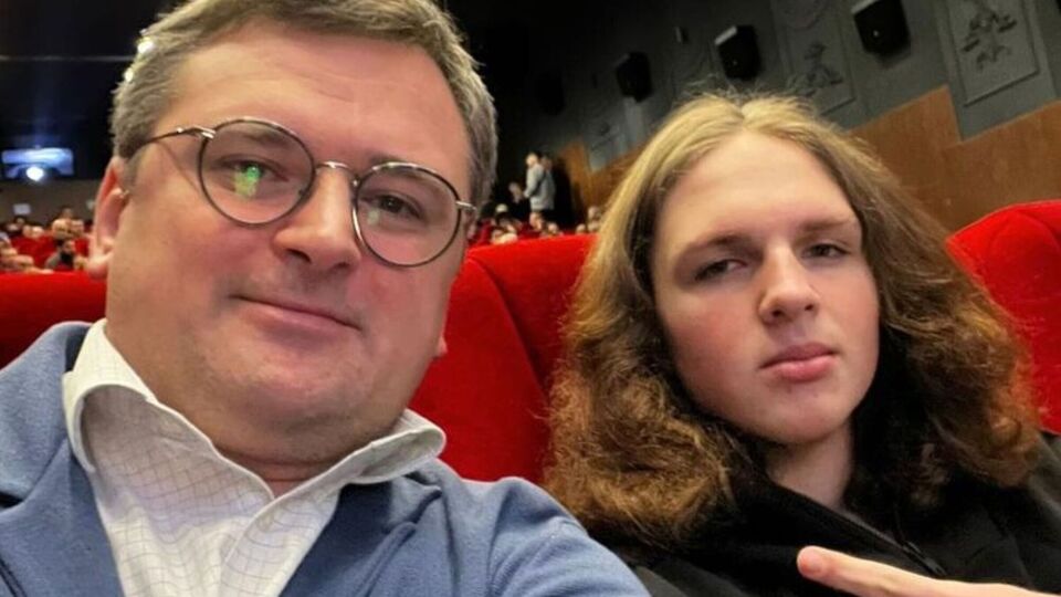 Кулеба про сина: Я ним дуже пишаюся