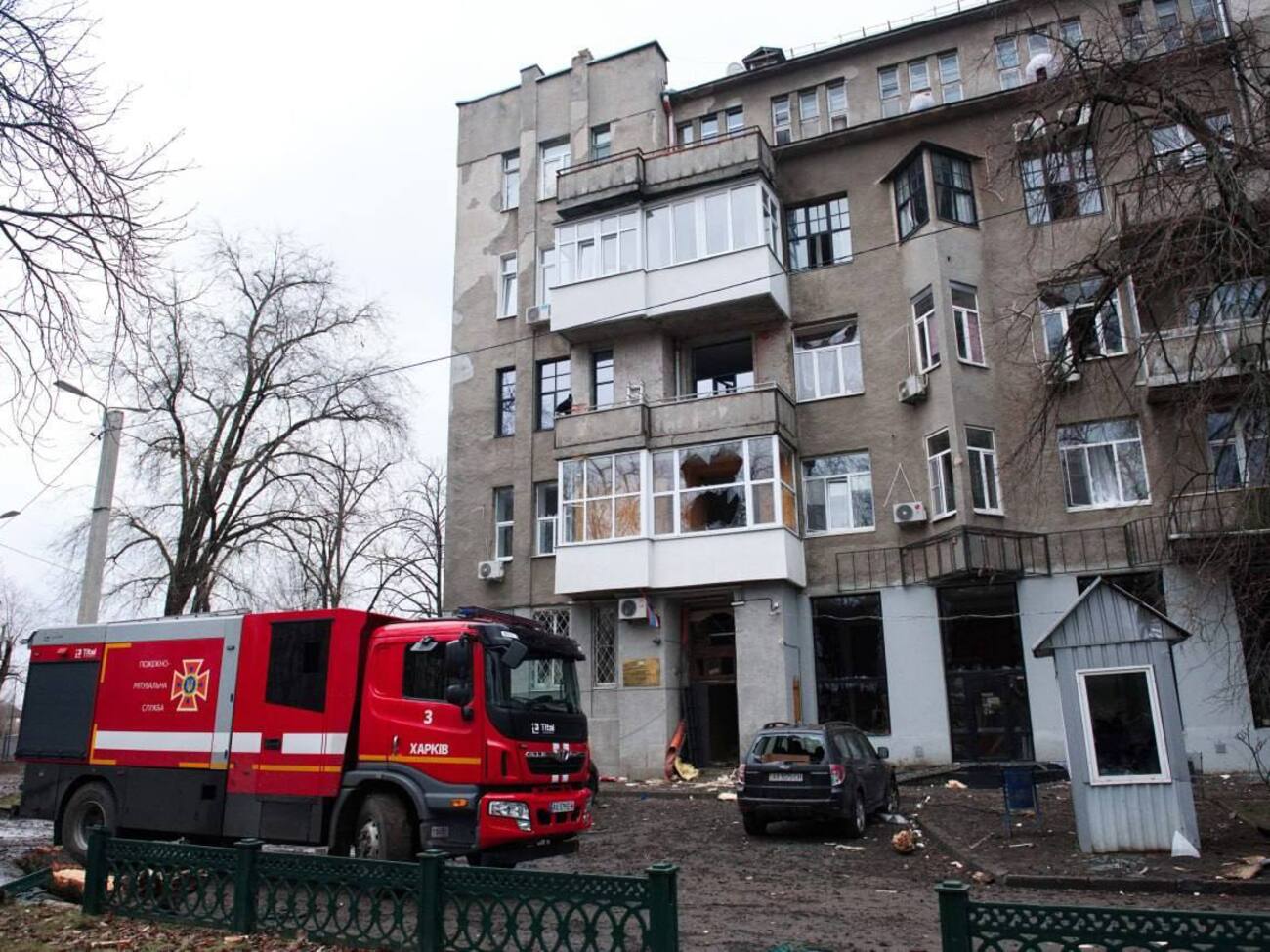 Российские ракеты попали в жилые дома