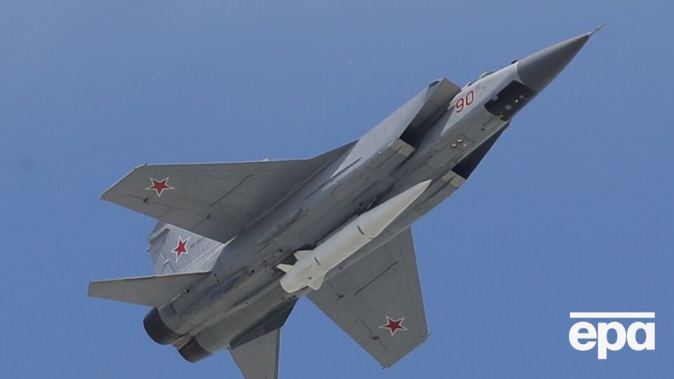ЗСУ збили з травня 2023 року 25 російських "Кинджалів"