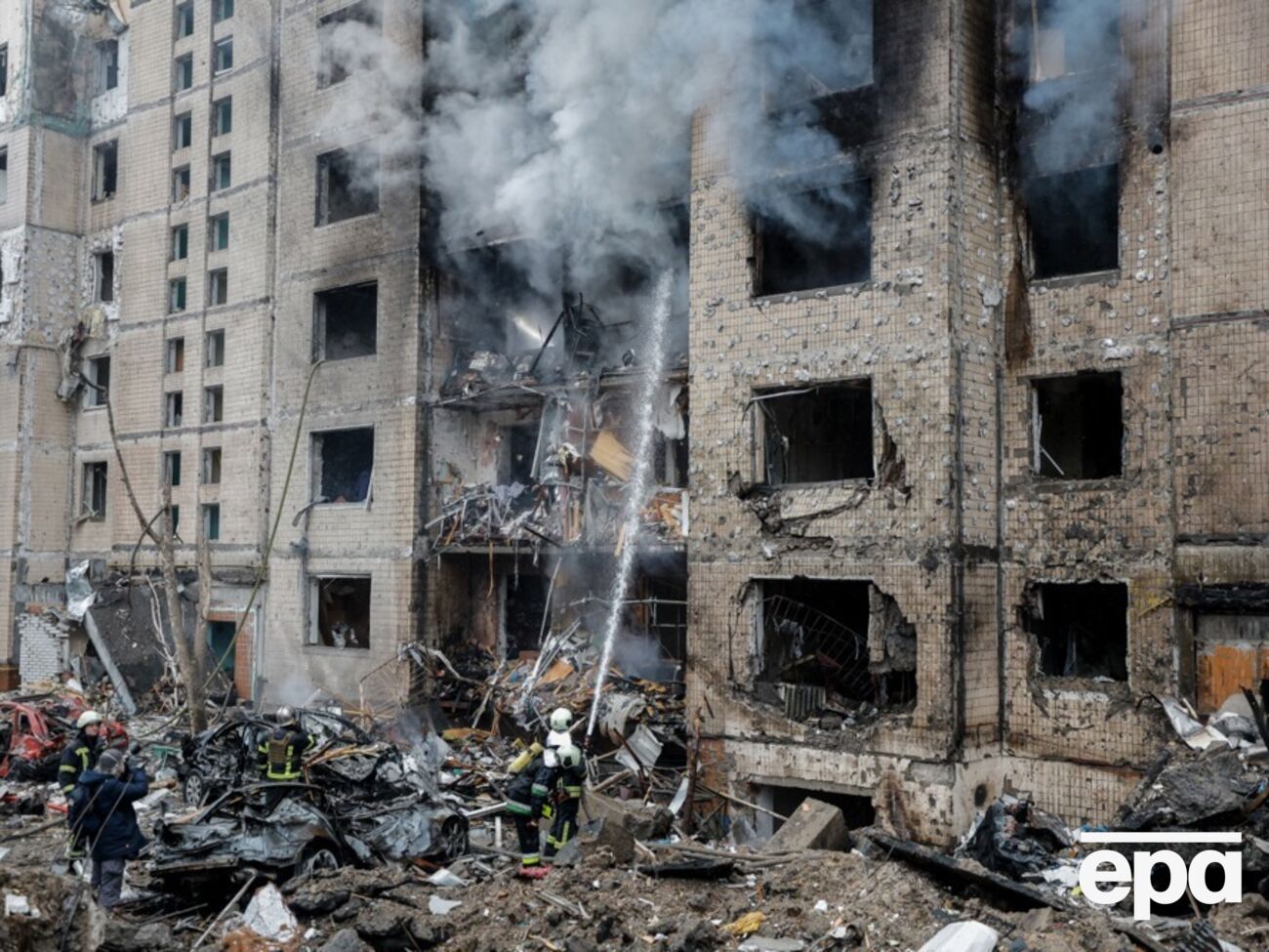 Среди обстрелянных россиянами городов Украины – Киев