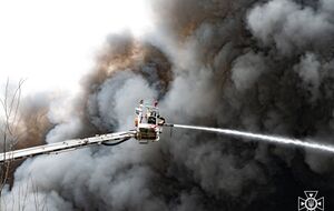 Оккупанты попали по гражданской инфраструктуре Киева, но заявляют о якобы поражении подземного бункера с командованием ВСУ