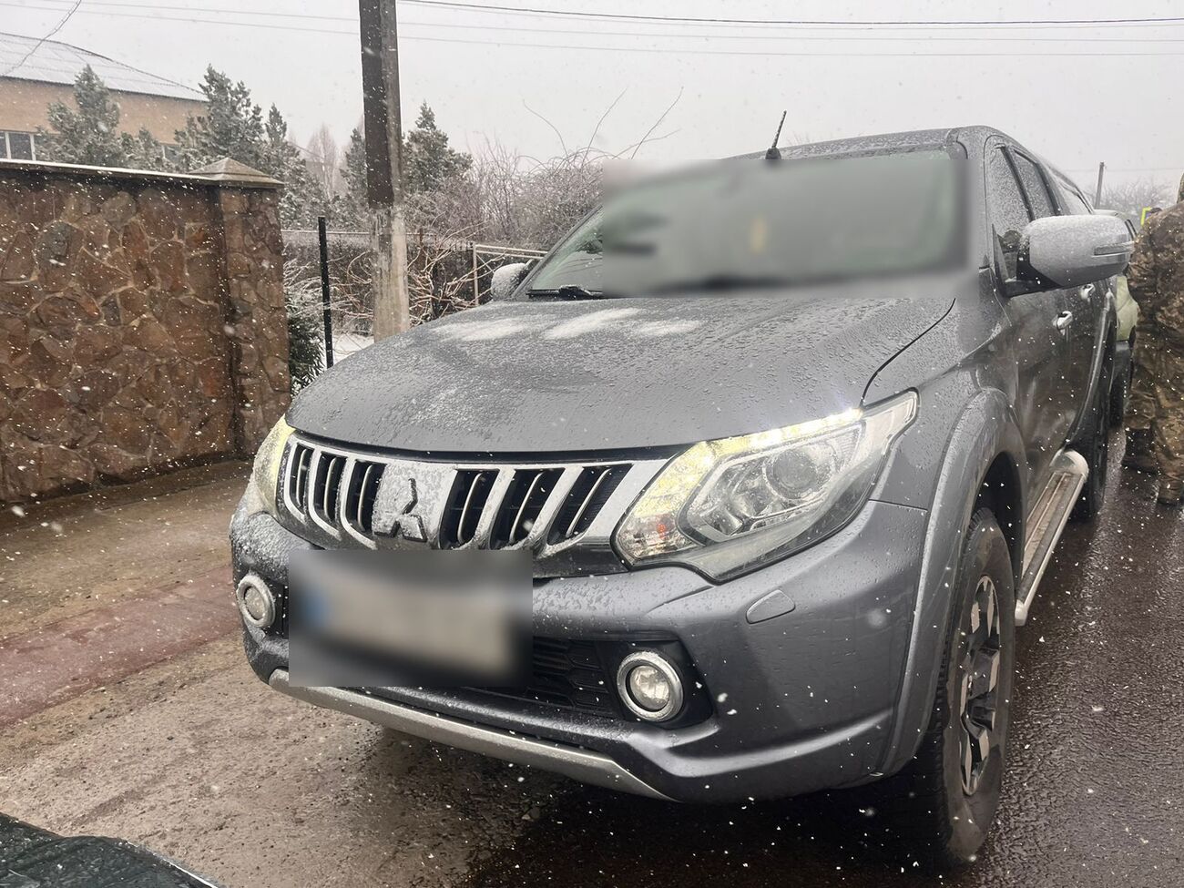 У машині перебувала сім'я, зазначили в ДПСУ