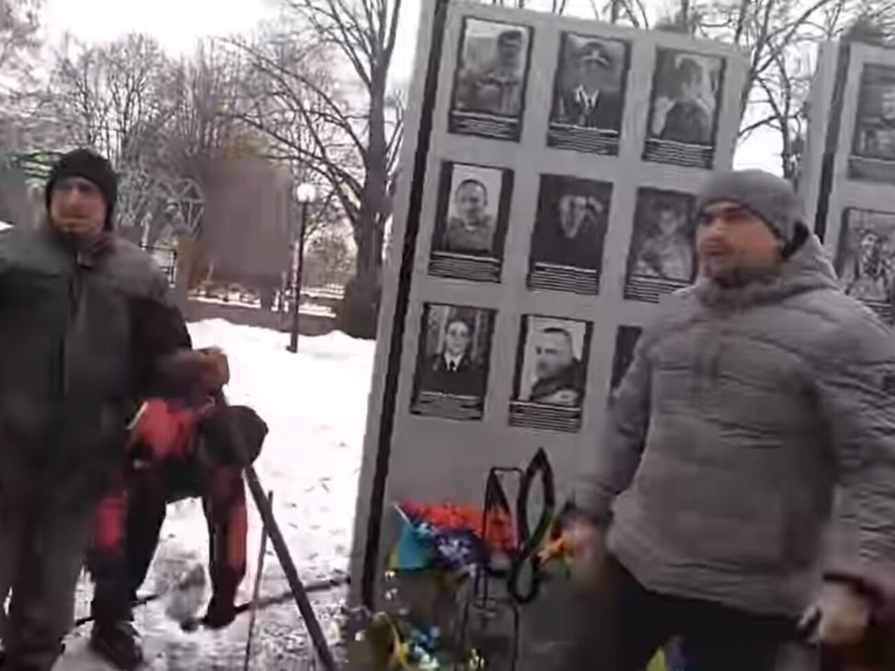 На аллее Славы в Ромнах произошла потасовка