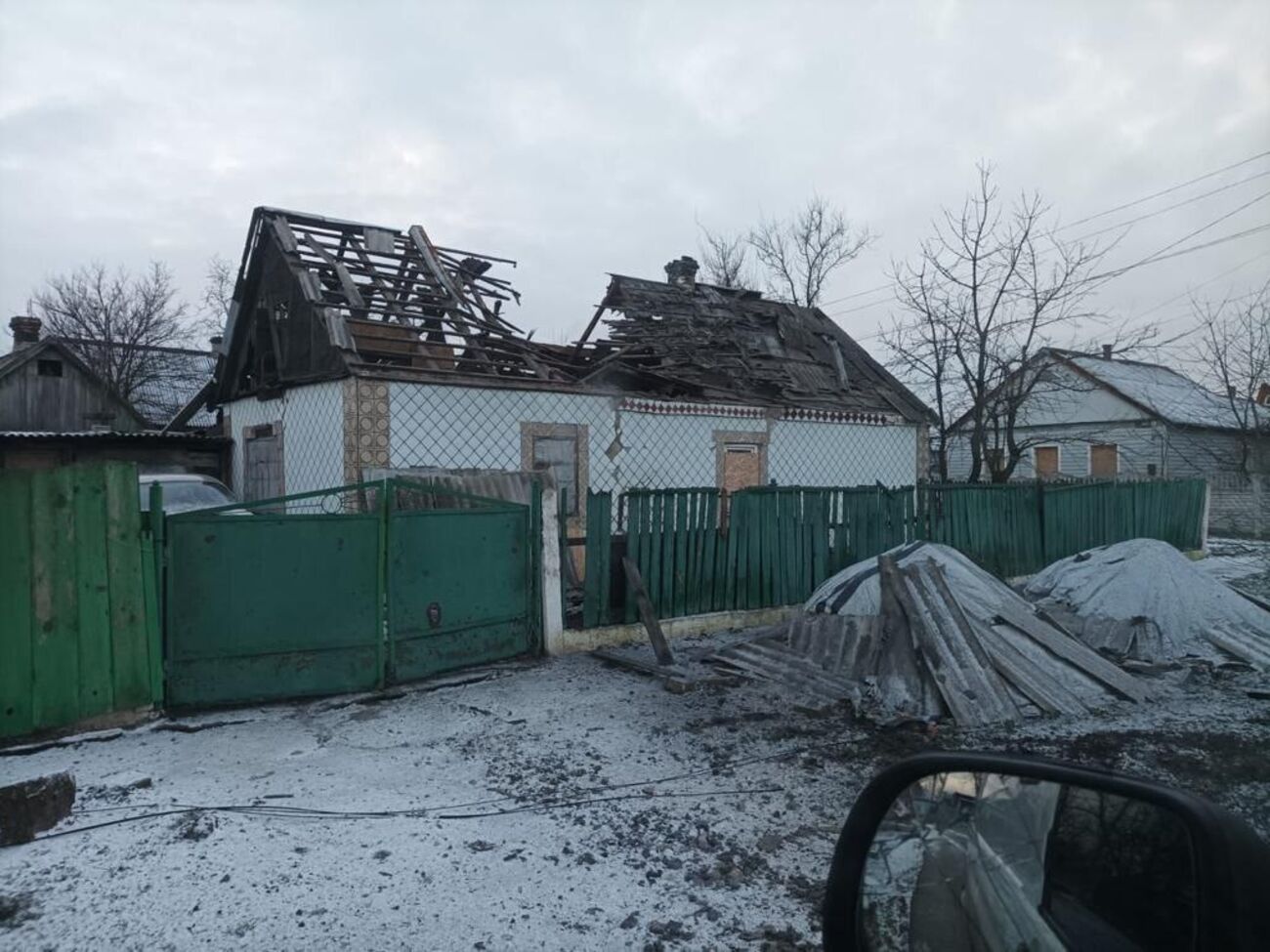 Філашкін зазначив, що ворог поцілив у житлову забудову