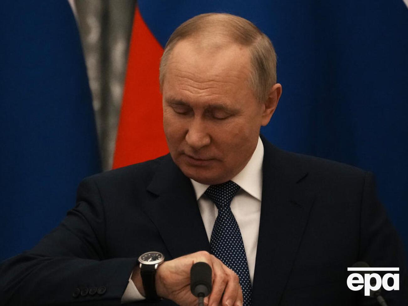 Путін намагається заспокоїти населення, кажуть у ГУР