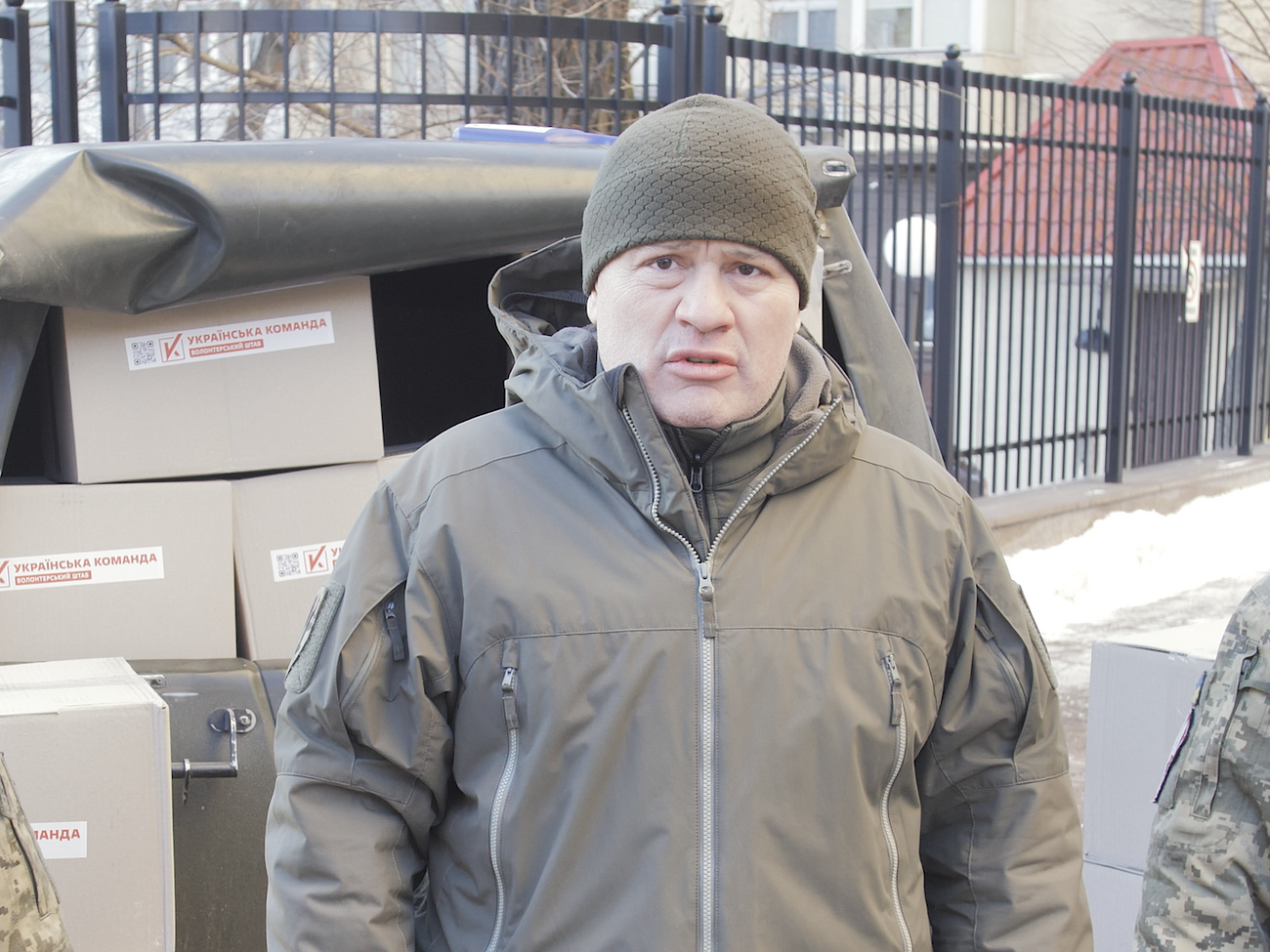 Артур Палатний: Нехай теплі набори, які ми зібрали завдяки вашим донатам, захистять їх від холоду й наповнять енергією помсти!