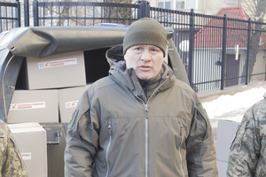 Артур Палатний: Нехай теплі набори, які ми зібрали завдяки вашим донатам, захистять їх від холоду й наповнять енергією помсти!