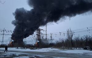 22 січня зафіксовано прильоти в Донецьку й Макіївці