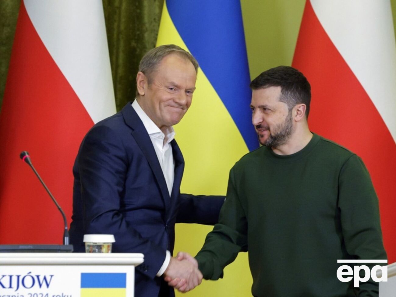 Туск зробив заяву під час офіційного візиту до Києва