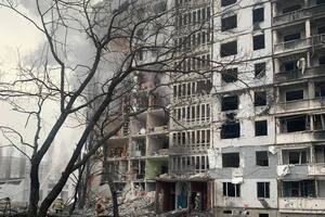 В Харькове разрушена жилая многоэтажка