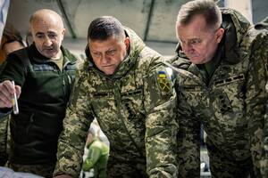 Залужный: Важно, что не все вражеские ракеты, атаковавшие по баллистической траектории, достигли своих целей
