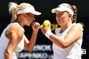 Киченок (слева) и Остапенко вышли в 1/2 финала Australian Open