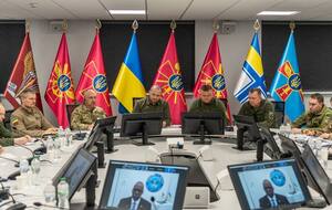 18-я встреча в формате "Рамштайн" проходит онлайн