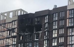 Один из российских дронов попал в частично заселенную многоэтажную новостройку в Одессе, отметили в ОВА
