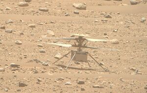 Марсианский вертолет выполнил 72 полета вместо планируемых пяти