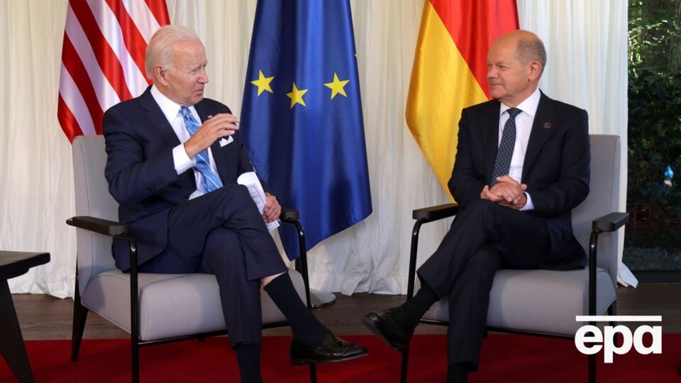 Байден і Шольц проведуть двосторонні переговори в Білому домі