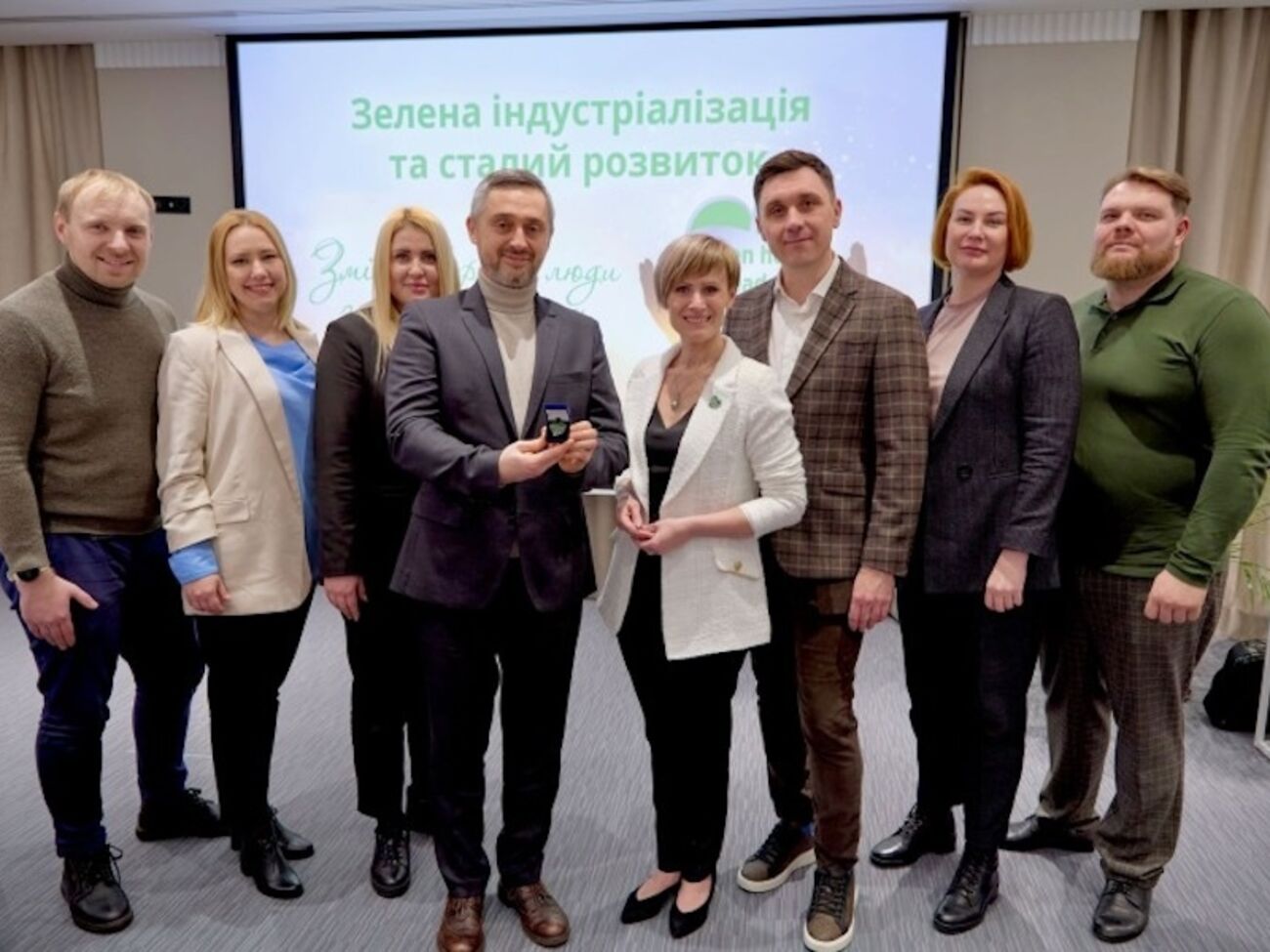 Директор Тилигульской ВЭС Олег Соловей поблагодарил за высокое признание проекта ДТЭК ВИЭ