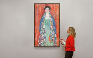 Портрет фройляйн Лизер когда-то принадлежал еврейской семье в Австрии, и в последний раз его видели на публике в 1925 году