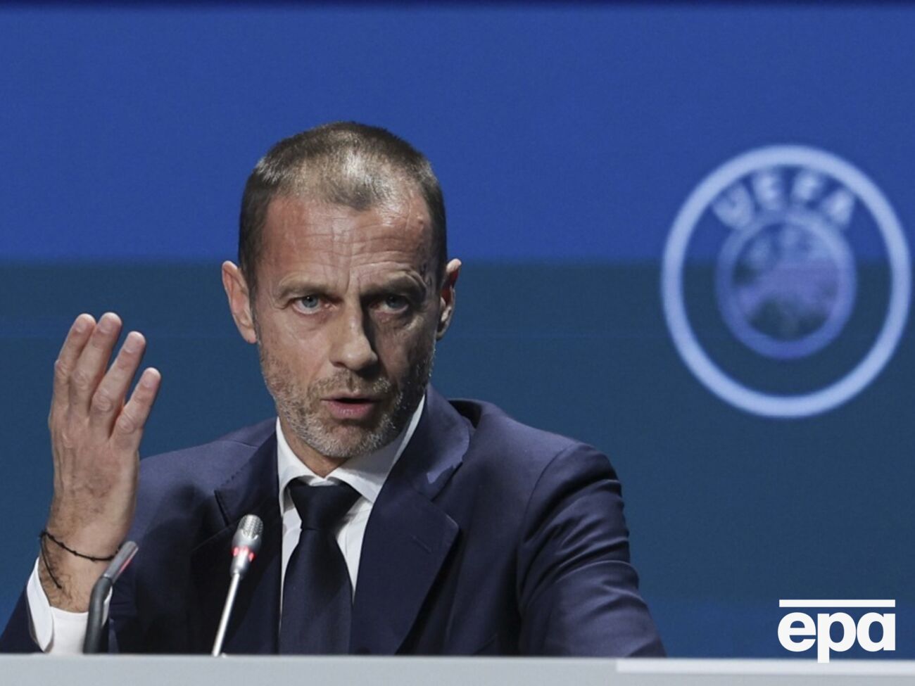 Чеферин заявил, что его "пугает то, что он видит в геополитике"