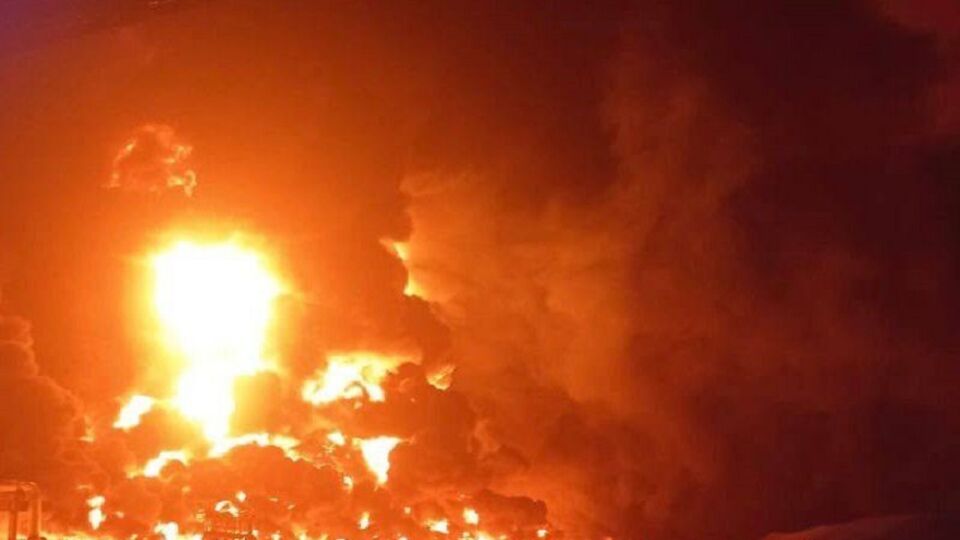 Влучання напередодні спричинило пожежу