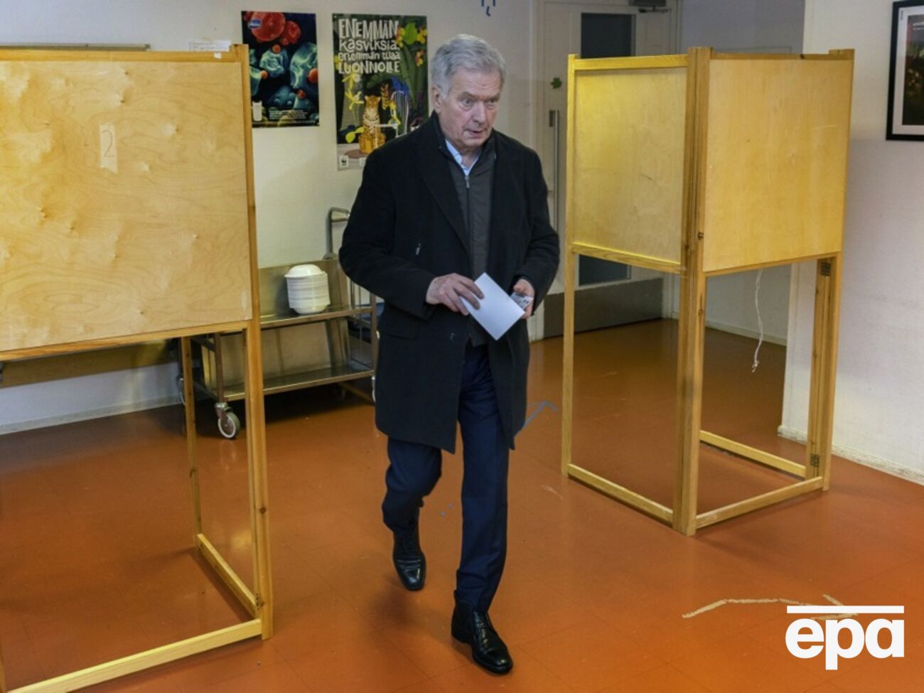 Нынешний президент Финляндии выиграл последние выборы в первом туре